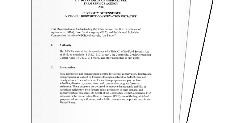 NBCI/USDA-FSA MOU 2017